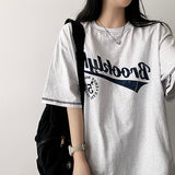 Roti Stitch Oversized Fit Short-Sleeved T-shirt