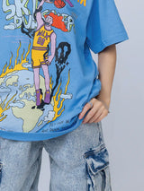 Sky Dunker T-Shirt (Blue)