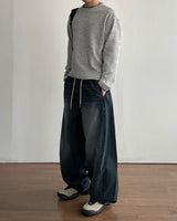 Derek Curved Denim Pants