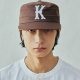 kv pillbox cap brown
