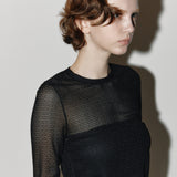 Allure label tee Black