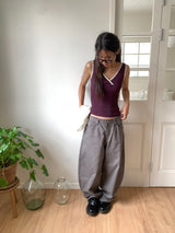 LACE LAYERED SLEEVELESS (3C)