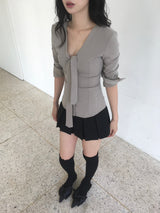 Half Pleated Skirt