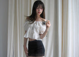 shikasa dot tension layer slim-fit sk