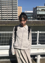 ワークリベットジップジャケット