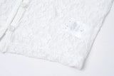 【即日発送】Romantic lace cardigan - white     