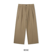 Keito Two-Tuck Wide Slacks