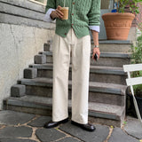 LMN Milan Cotton Pintuck Wide Pants (4 colors)