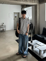 Rael Washed Wide Denim Pants