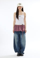 OCYN BASIC 6 PANNEL CAP_IVORY
