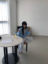 ブリーズ ディープ Vネック ニット