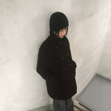 [MADE] ロンハイネックダブルハーフコート
