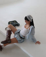 a bunny summer cropped shirt