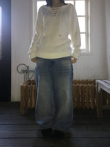 [easeas made] Holly Eyelet Knit