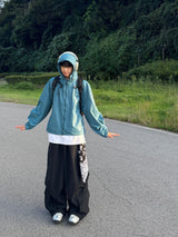 Glossy Anorak Jacket (4 colors)