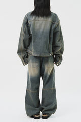 Frog Oversized Crooped Jacket