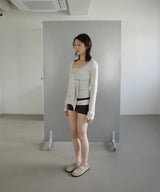 CottonSpan Bolero Top (2sizes) - Melange