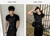 クロップドマッスルフィットアーカイブTシャツ