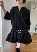 BUCKLE WIDE BELT