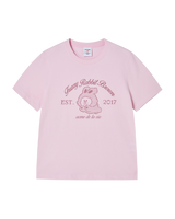 26SS WOMAN BROWN LINE FRIENDS SHORT SLEEVE T-SHIRT