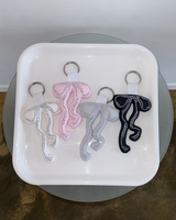[MADE] Twinkle cushion key ring - ribbon
