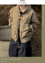 Lexer Fireman Buckle Hooded Jacket