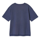 ローザTシャツ/フェードネイビー