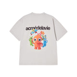 25SS CLAY ALIEN SHORT SLEEVE T-SHIRT LIGHT GREY