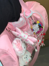 ribbon duffle bag (2 type)