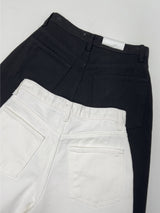 291 Cotton High-Waisted Wide Pants
