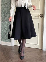 Becca Brushed Span Flare Skirt