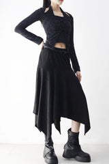 Raqueen Halter Team Knit T-Shirt
