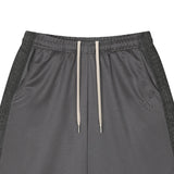 Aden Bermuda Track Shorts Charcoal