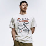 Rowdies Baseball T-Shirt_Oatmeal
