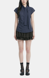 Ione Scarf Tie Blouse