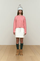 COLLECTION ROUND NECK KNIT [PINK]