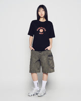 26SS べアドール ハグ ブラウン ラインフレンズショートスリーブTシャツ