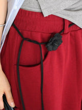 FLOWER TASSEL STRAP BELT
