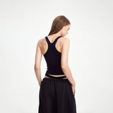 square neck tank