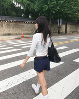 コットンヴィンテージショートパンツ