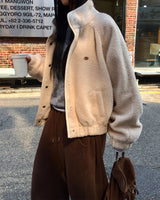 [ORIGINAL] Cable Wool Fleece Jumper