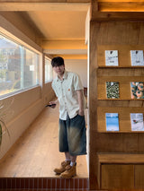 Chiba Patchwork Short Sleeve Shirt