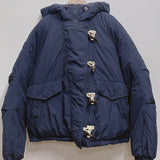 Second tteokbokki oversized hooded padded jacket