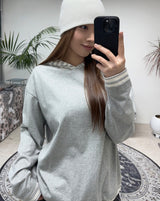 Aaron layered hoodie