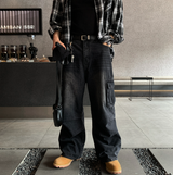 St. Parachute Cargo Wide Denim Pants