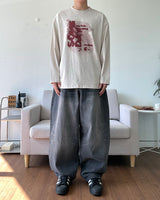 Tiger Balloon Denim Pants