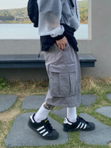 ウォッシュドカーゴハーフパンツ3C