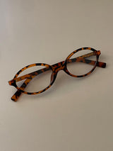 Leopard Round Glasses