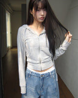 Duan Soft Wool Hoodie Zip-Up