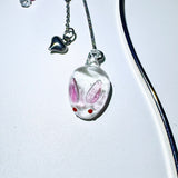 Bunny fantasy ornamental hairpin (2color)